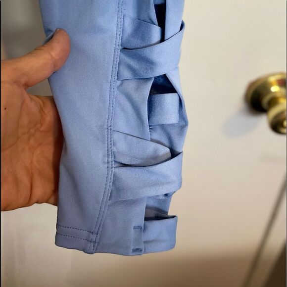 NEW Free People Movement Very Prarie Legging in Corsican Sea.Size M - Picture 11 of 16